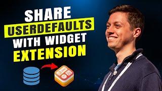 Share UserDefaults/@AppStorage with Widgets