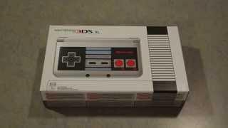 Nintendo 3DS XL (NES Edition) Unboxing