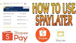 Cara Menggunakan Shopee SpayLater || Beli Sekarang Bayar Nanti dengan SpayLater || pembayaran shopee