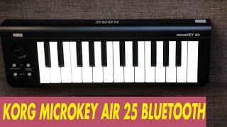 REVIEW Korg Microkey AIR 25 Bluetooth teclado midi