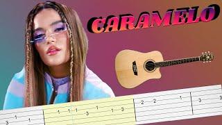 Caramelo Remix - Ozuna, Karol G, Myke Towers - Guitarra Tutorial - GuitarMelody