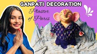 Ganpati Decoration  Full Video #crafteraditi #handmade #diy #ganeshchaturthi ⁠​⁠@CrafterAditi