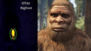 I found bigfoot in GTA5 | Bigfoot Easter Eggs In GTA5 #shorts #GTA5 #BattleVerse