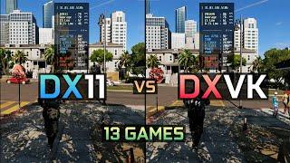 DX11 vs DXVK - Arc A750 | Test in 13 Games | 1080P (New Driver)