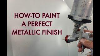 How-To Apply a Metallic Drop-Coat