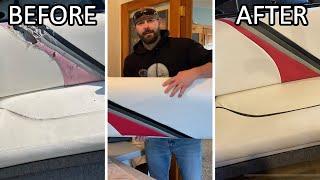 Reupholster My Boat For UNDER $500 | 1994 Malibu Flightcraft