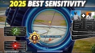 PUBG MOBILE 2025 BEST SENSITIVITY  | Bgmi Pubg 2025 Best Sensitivity Settings 