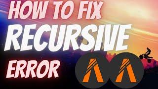 How to Fix Fivem Recursive Error in 2024 | Fix Fivem Errors