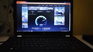 Alliance Broadband July month speed test (60Mbps plan)