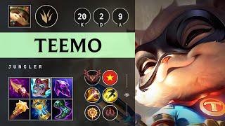 Teemo Jungle vs Elise: Legendary - VN Grandmaster Patch 14.24