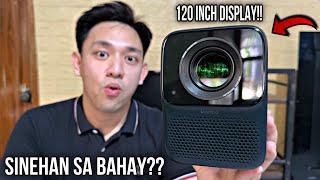 WANBO NEW T2 MAX PROJECTOR REVIEW!! SULIT AT MURANG PROJECTOR!!