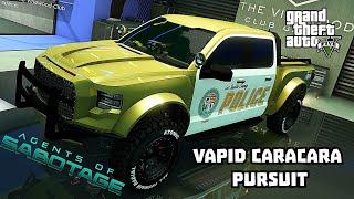 Vapid Caracara Pursuit - Vehicle Customize & Review - Agents of Sabotage GTA5 DLC