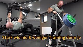 Oberkörper Training eskaliert !!! (170kg T-Bar)