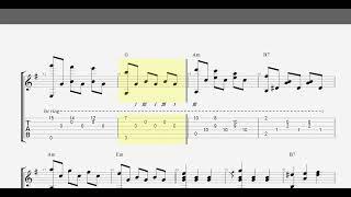 Over And Over - Roule S'en Roule - Tình Nồng Cháy - Nana Mouskouri - Fingerstyle Guitar Tab