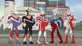 5 Ultraman Semua Hamil - Kartun Ultraman Lucu