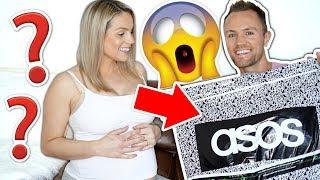 BOYFRIEND DOES MY ASOS SHOP *maternity outfits!* | Family Fizz