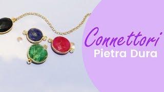 Connettori Pietra Dura in Argento 925 - Dooitu