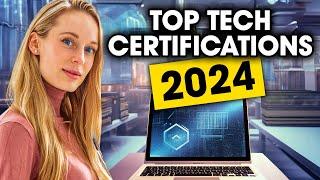 What Are the TOP Tech Certifications for 2024? And How Much Do They Pay?
