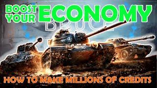 World of Tanks Economy Guide | How to make millions of credits | WoT with BRUCE