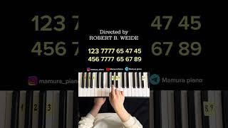 Directed by Robert B.Weide / Easy Piano Tutorial / Beginner Piano