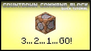 GIBONZ MYCRAFT : COUNTDOWN COMMAND MINECRAFT