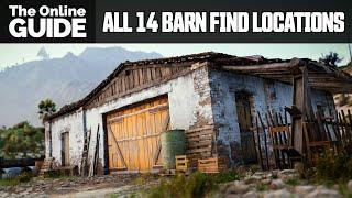 Forza Horizon 5 - All 14 Original Barn Find Locations with Cutscenes