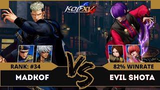 KOFXV⭐ MADKOF (K'/Heidern/Goenitz) vs EVIL SHOTA (O.Shermie/Whip/Shermie)⭐Ranked Match - 16/04/24