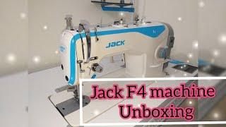 Jack F4 Sewing Machine Unboxing/ Insallation