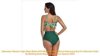 Swimwear Women High Waist Bikini 2019 Mujer Ruffles Bikinis Swimming S