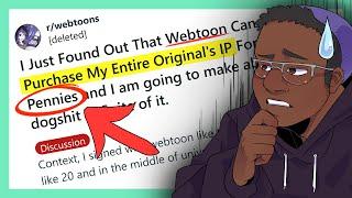Webtoon Wants to Steal Your IP?!