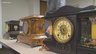 University of Hartford freshman finds passion in antique clocks