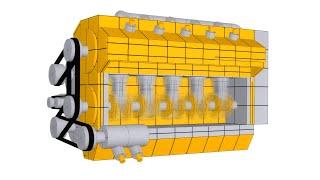 [GMod] Inline-5 Engine Made Out Of SProps