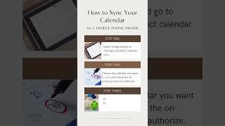Here's a reminder on how to sync your calendar for good productivity this week #software #technology