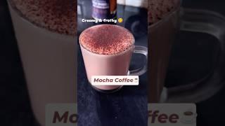 Creamy Mocha Coffee || Frothy Coffee| #mocha #coffee #youtubeshorts