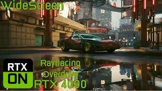 Cyberpunk 2077 | Overdrive Update | MAX SETTINGS Benchmark & Showcase | RTX 4090 | 3440x1440