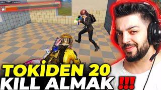 TOKİDEN 20 KILL ALMAK ! ONE MAN SQUAD PUBG Mobile