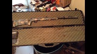 knight 12ga tk2000 black powder muzzleloading shotgun loading and shooting a