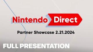 Nintendo Direct Partner Showcase (February 21, 2024)