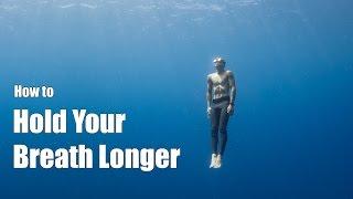 How to Hold Your Breath Longer: a freediving tutorial from a professional freediver