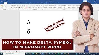 how to make delta symbol in word | how to make delta symbol on keyboard
