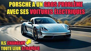 PORSCHE EN GALÈRE AVEC SES VOITURES ÉLECTRIQUES