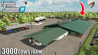 BUILDING A NEW $2 MILLION 3000 COWS FARM! (CAN WE MAKE IT WORK?) | Farming Simulator 22