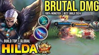 HILDA BEST BUILD 2025 | BUILD TOP 1 GLOBAL HILDA GAMEPLAY | MOBILE LEGENDS