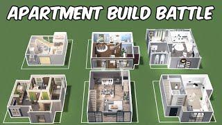 50k APARTMENT BUILD BATTLE IN BLOXBURG