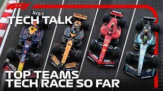The Top Teams Tech Race So Far | F1TV Tech Talk | Crypto.com