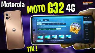 "Motorola Moto G32 4G"BGMI/PUBG Gaming Review!(Best in Budget.?)Gyro,Heat,Graphics & FPS Expl.!