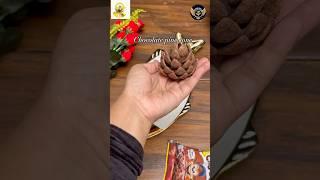 Chocolate pine cone | Easy dessert for Christmas #ashortaday #shortaday #christmassnacks #desserts