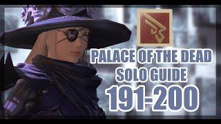 [FFXIV] Palace of The Dead 191-200 Bitesize Solo guide for Machinist! - All Floors -