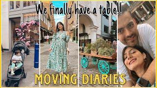 Our Dining Table is HERE! House decor in full swing! | Anushae Says