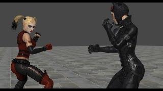 Catwoman vs Harley Quinn